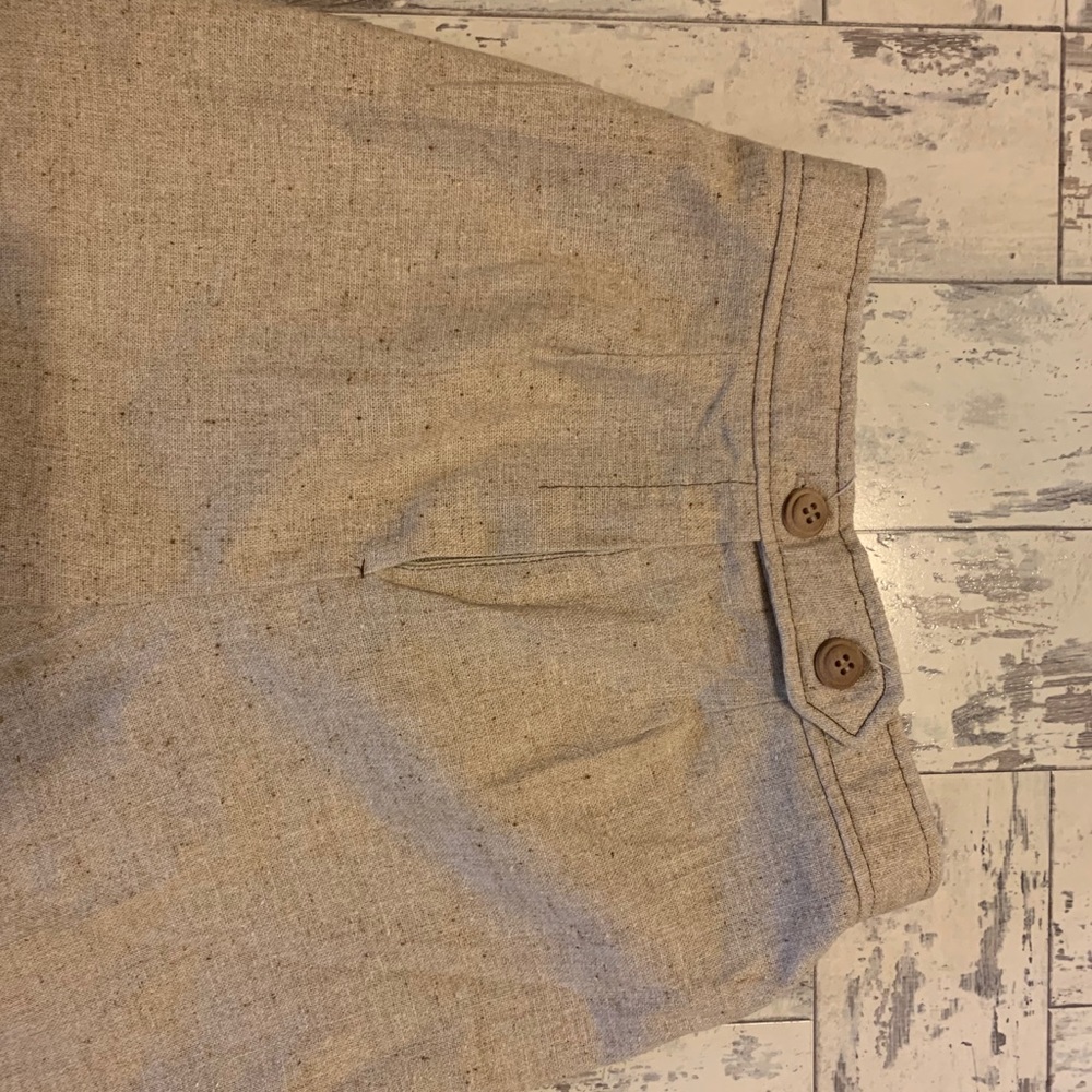 Rare Vintage Size:00 Oatmeal Women’s Trousers - Picture 3 of 14